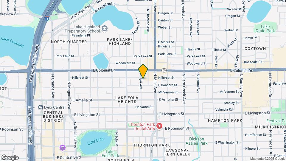 617 N Hyer Ave Mapa y Detalles de la Ubicación