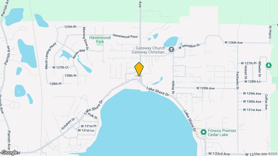 8000 Lake Shore Dr Mapa y Detalles de la Ubicación