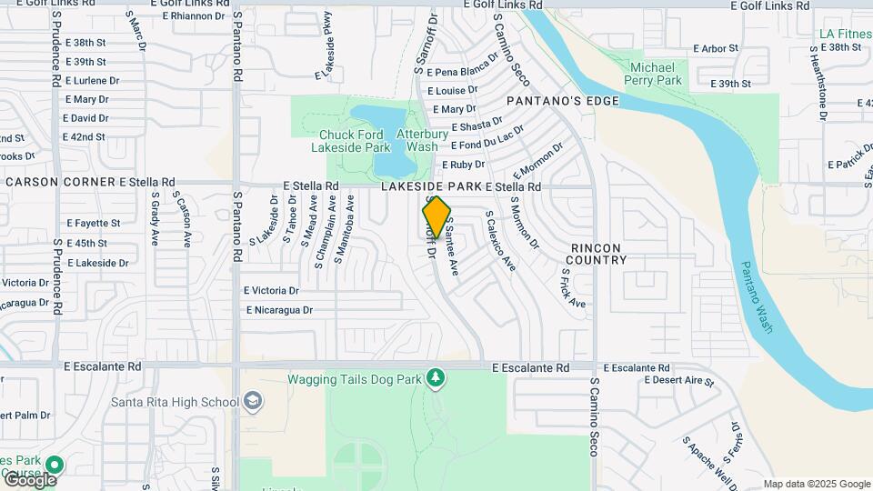 3401 S Sarnoff Dr Map and Location Details