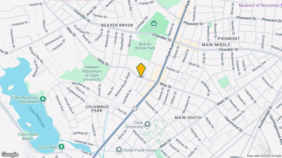 91 May St, Unit 1 Map and Location Details