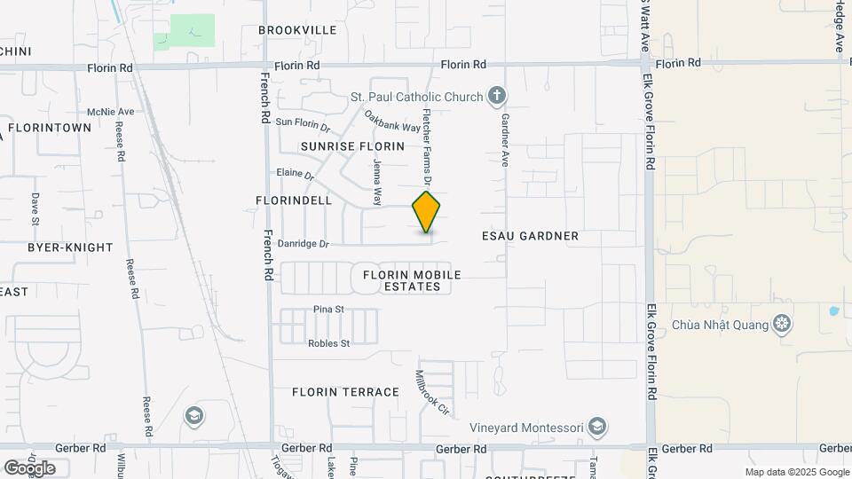 8653 Danridge Dr Mapa y Detalles de la Ubicación