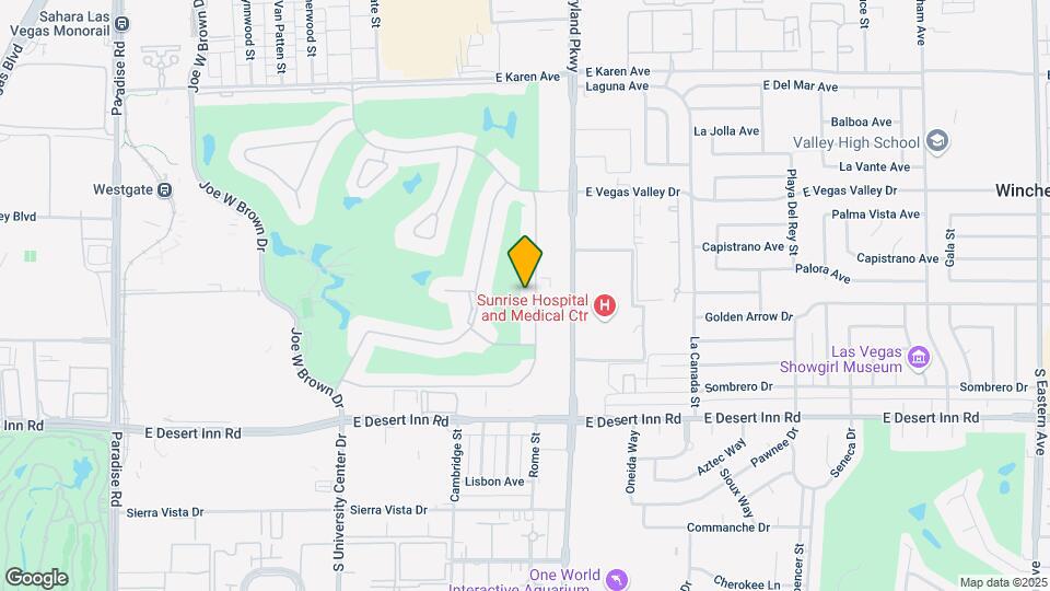 3125 Pinehurst Dr Map and Location Details