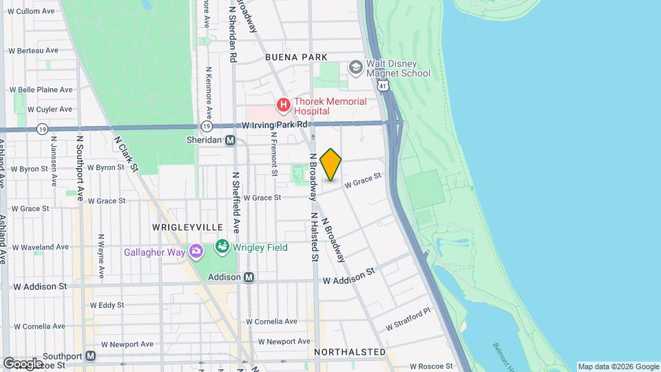712 W Grace St, Unit Unit 720-BS Map and Location Details