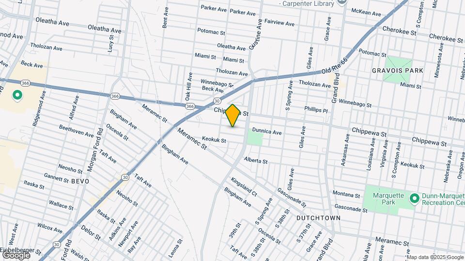3928 Dunnica Ave Mapa y Detalles de la Ubicación