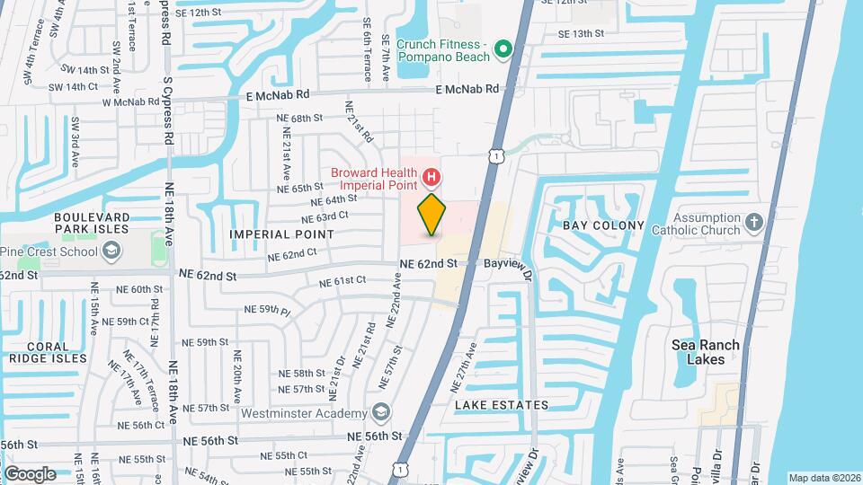 2301 NE 62nd Ct Map and Location Details