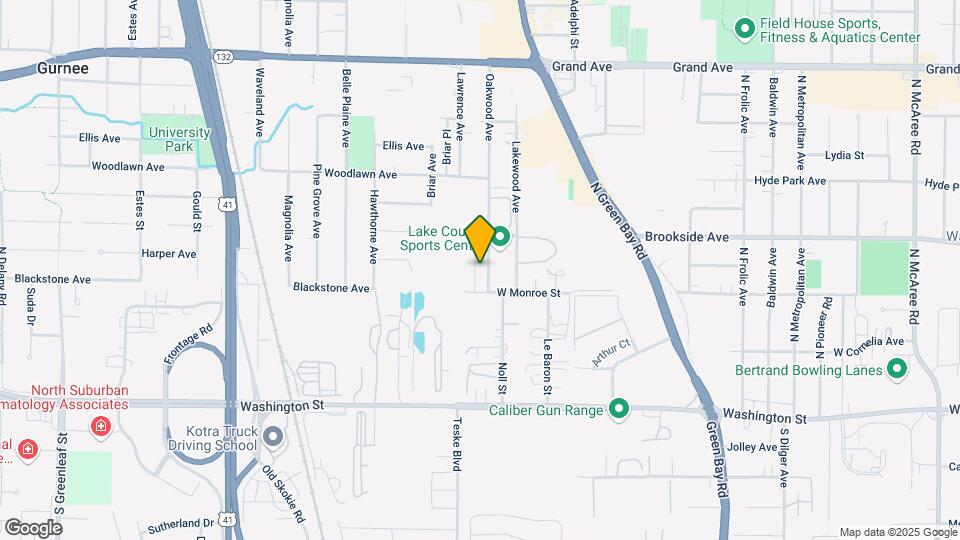340 N Oakwood Ave Map and Location Details