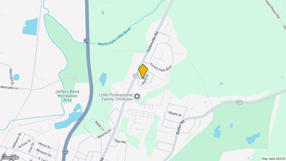 121 Plum St Map and Location Details