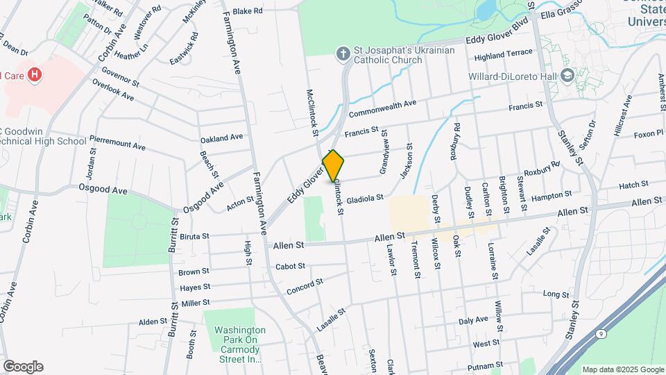198 McClintock St Map and Location Details
