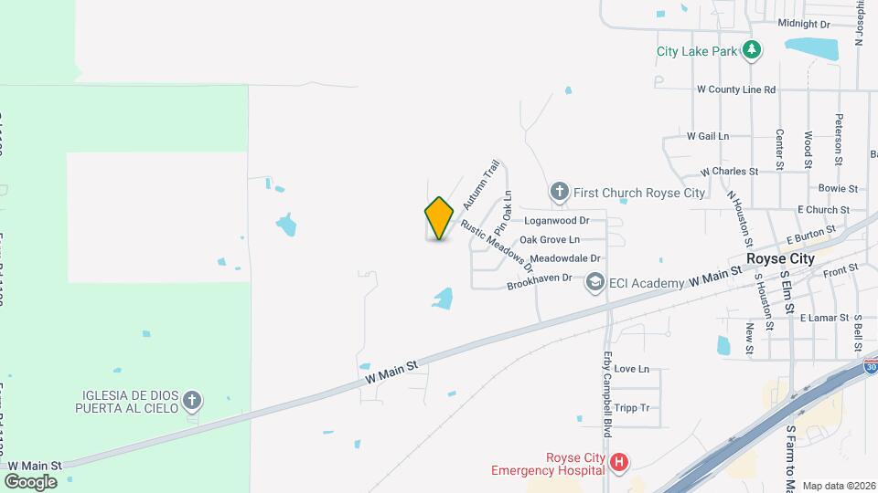 205 Falling Leaves Trail Map and Location Details