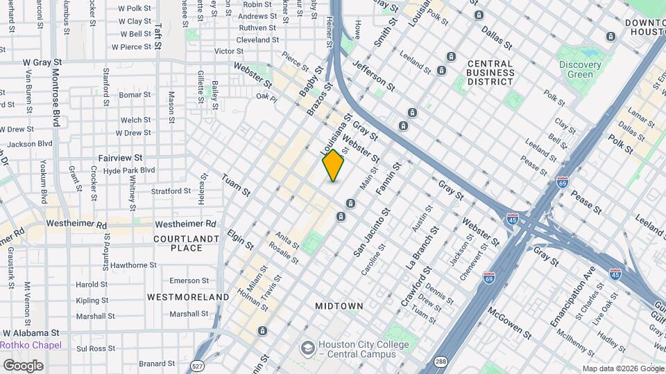 Travis Lofts Mapa y Detalles de la Ubicación
