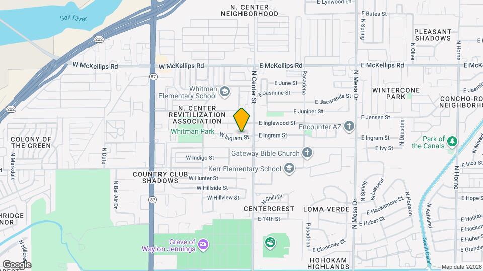 24 W Ingram St Map and Location Details