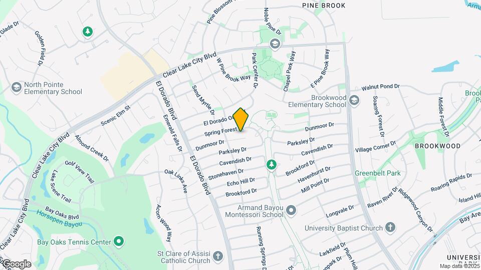 15923 Dunmoor Dr Mapa y Detalles de la Ubicación
