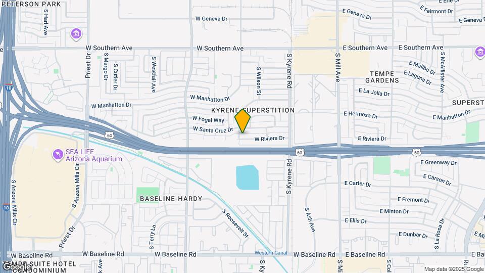 524 W Riviera Dr Map and Location Details