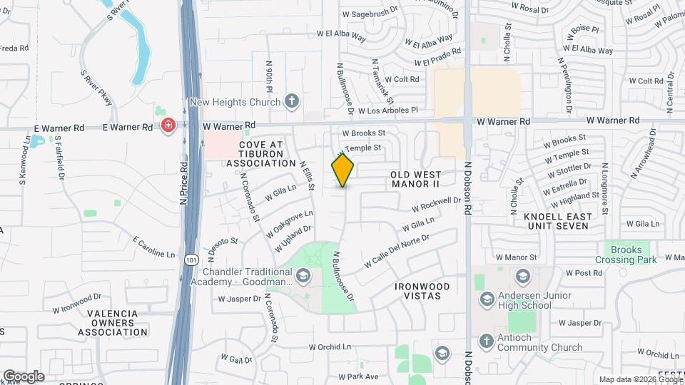 2324 W Highland Ct Map and Location Details