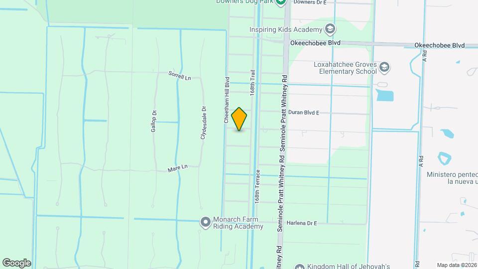 16932 Calder Dr W Map and Location Details