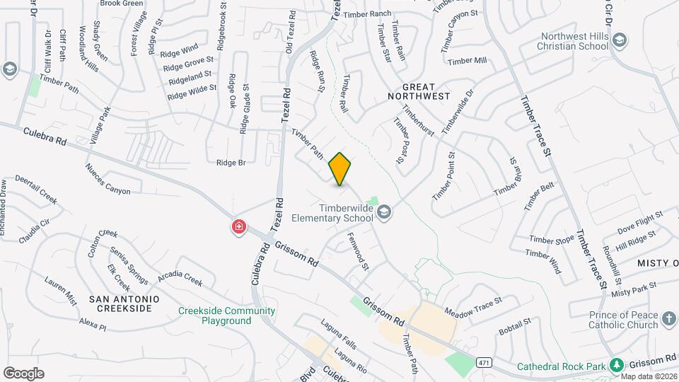 8911 Timber Run Map and Location Details