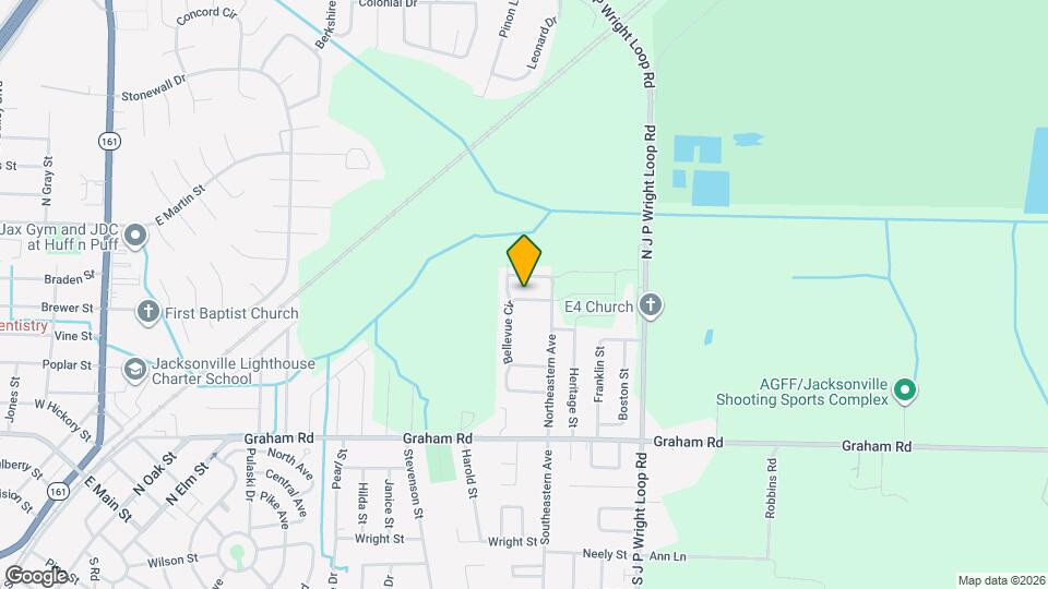 309 Bellevue Cir Map and Location Details