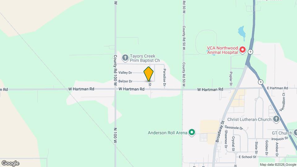 601 Belzer Dr Map and Location Details