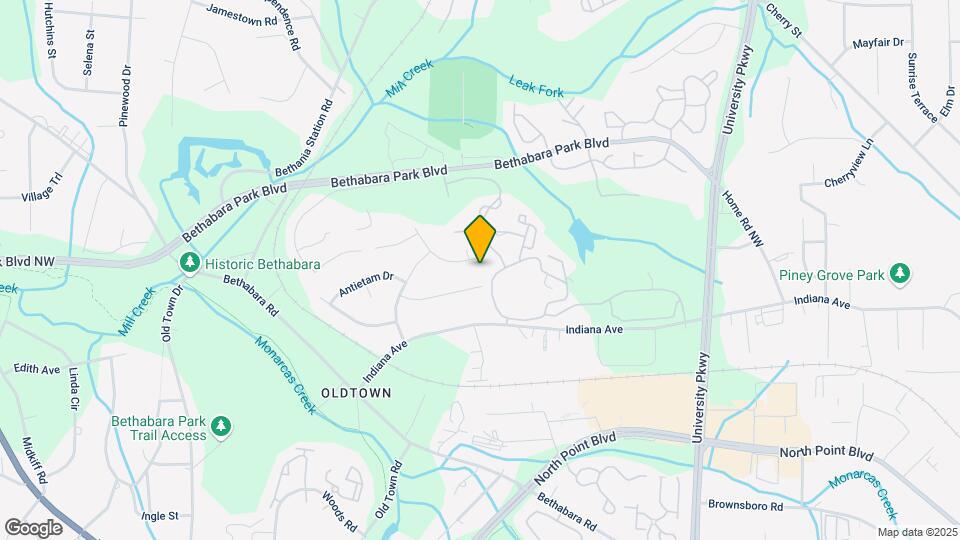 5650 Chancellorsville Dr NW Map and Location Details