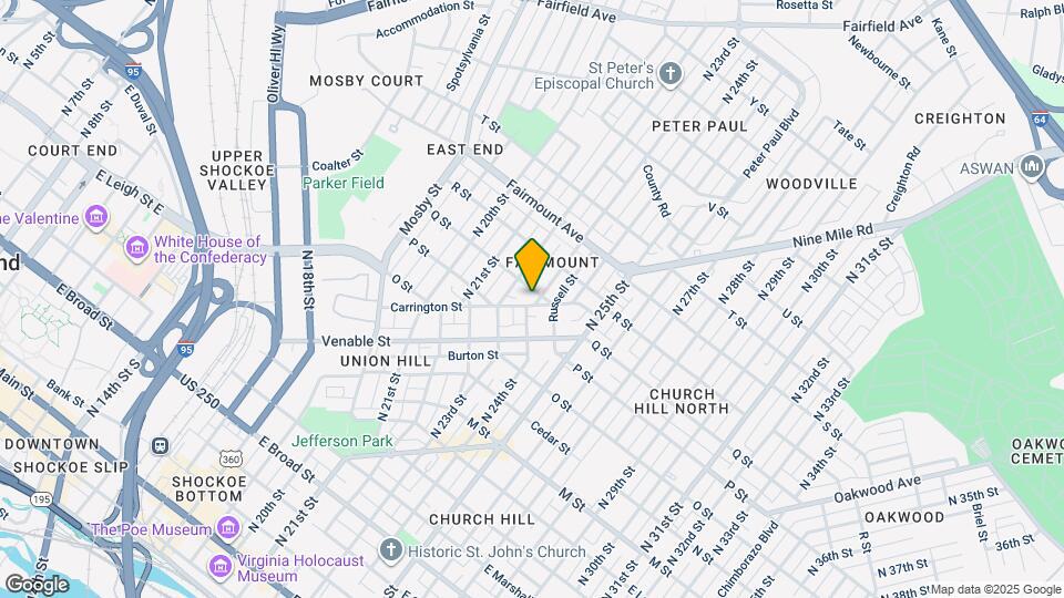 2219 Q St Map and Location Details