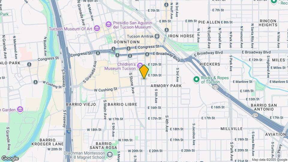 324 S 6th Ave Map and Location Details