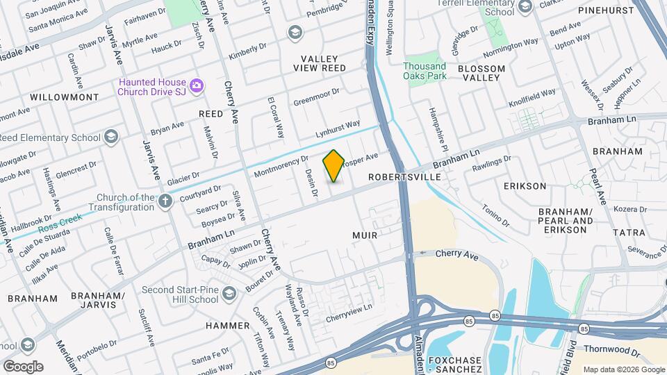 4484 George Oaks Dr Map and Location Details