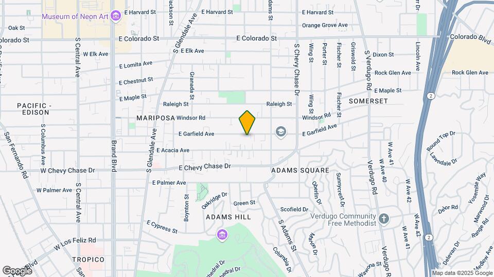 902 E Garfield Ave Mapa y Detalles de la Ubicación