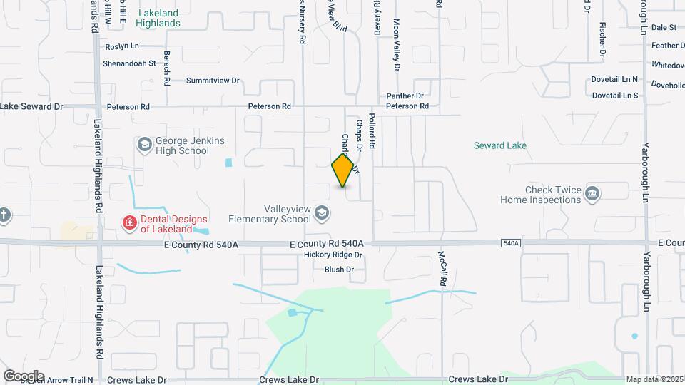 6041 Cason Way Map and Location Details