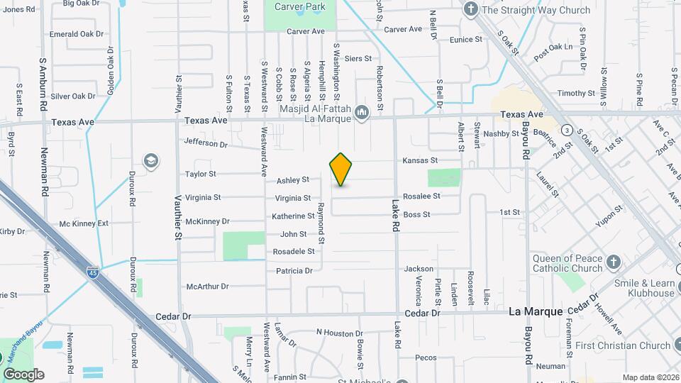 2618 Rosalee St Map and Location Details