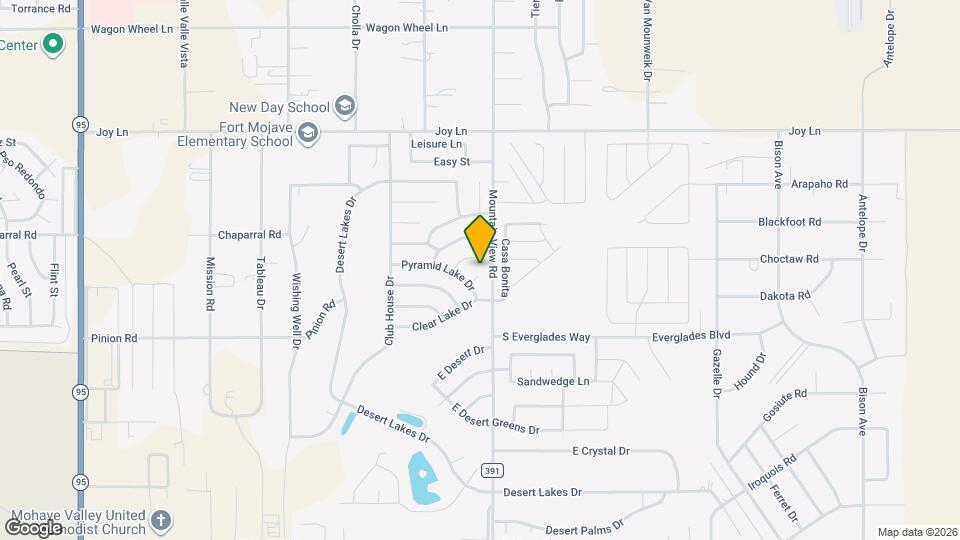 5665 Pyramid LakeCourt Map and Location Details