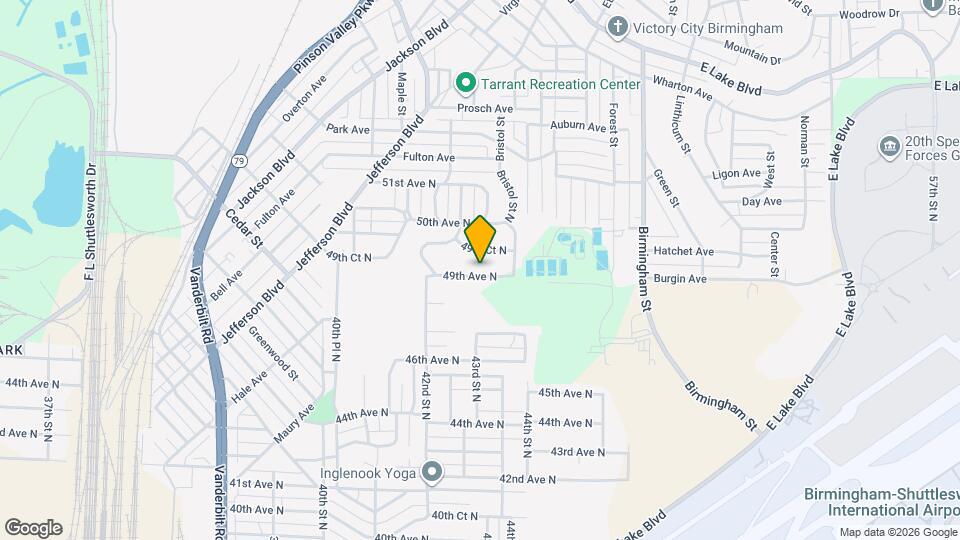 4300 49th Ave N Map and Location Details