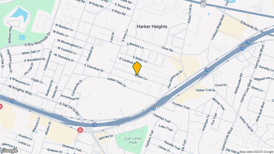 316 Elbert Ln Map and Location Details