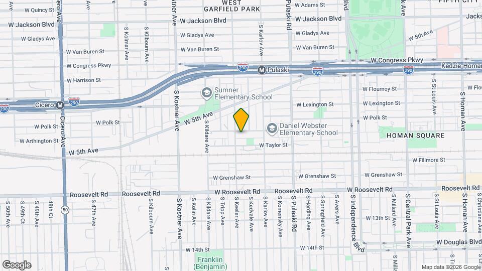 4147 W Arthington St Map and Location Details