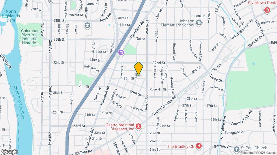 3000 11th Ave Map and Location Details