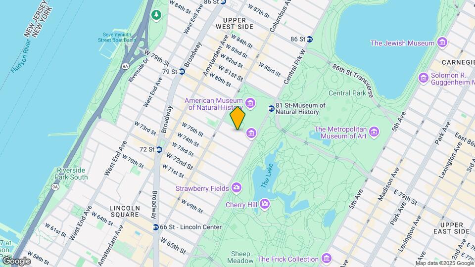 22 W 77th St Mapa y Detalles de la Ubicación