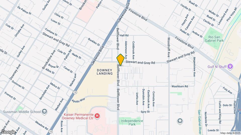 11926 Bellflower Blvd Map and Location Details