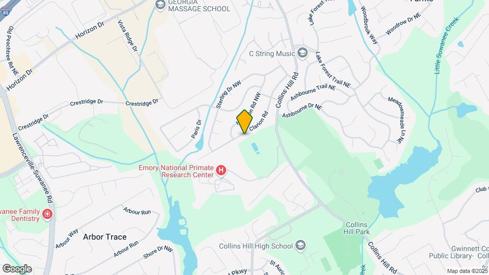 291 Clarion Rd Map and Location Details