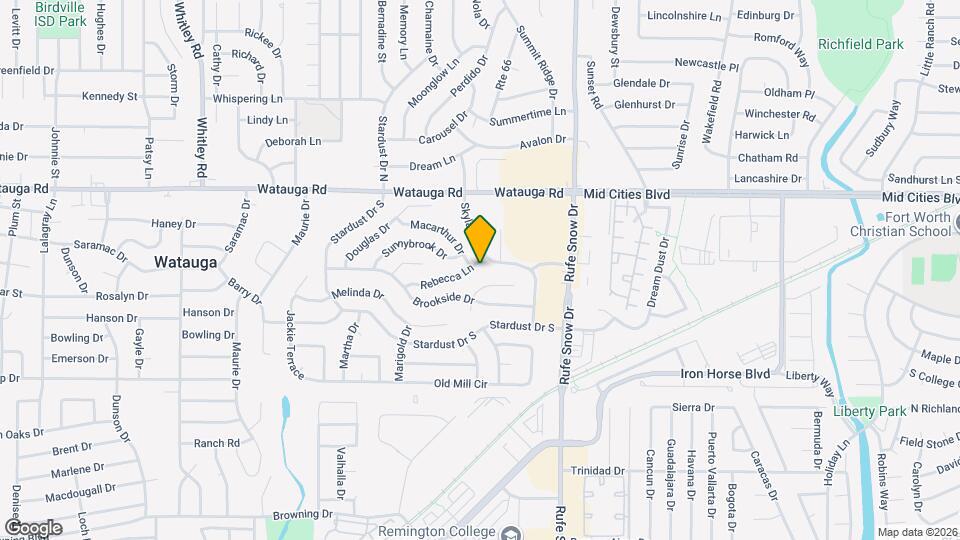 6440 Rebecca Ln Map and Location Details