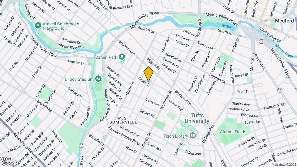 30 Adams St, Unit 1 Map and Location Details