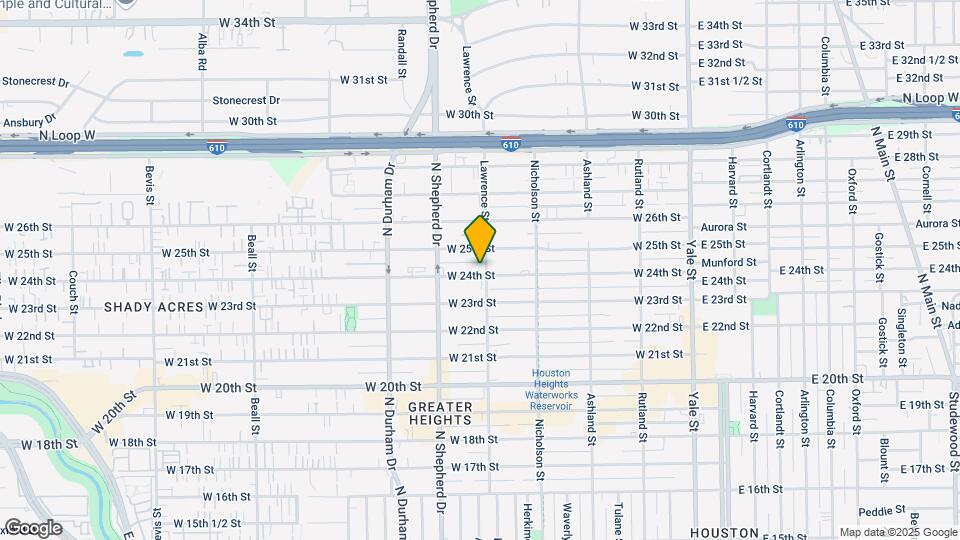 2407 Lawrence St Map and Location Details