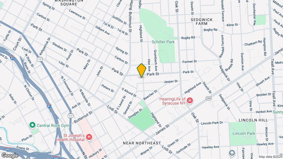 709 Highland St, Unit 709 Map and Location Details