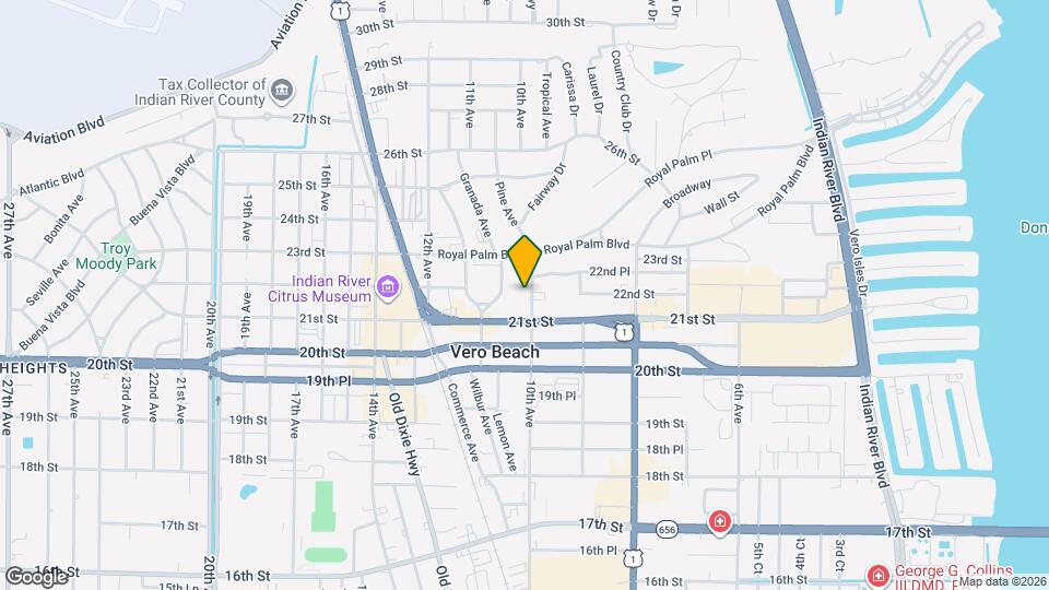 2157 10th Ave Map and Location Details