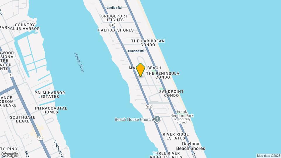 2563 S Peninsula Dr Map and Location Details