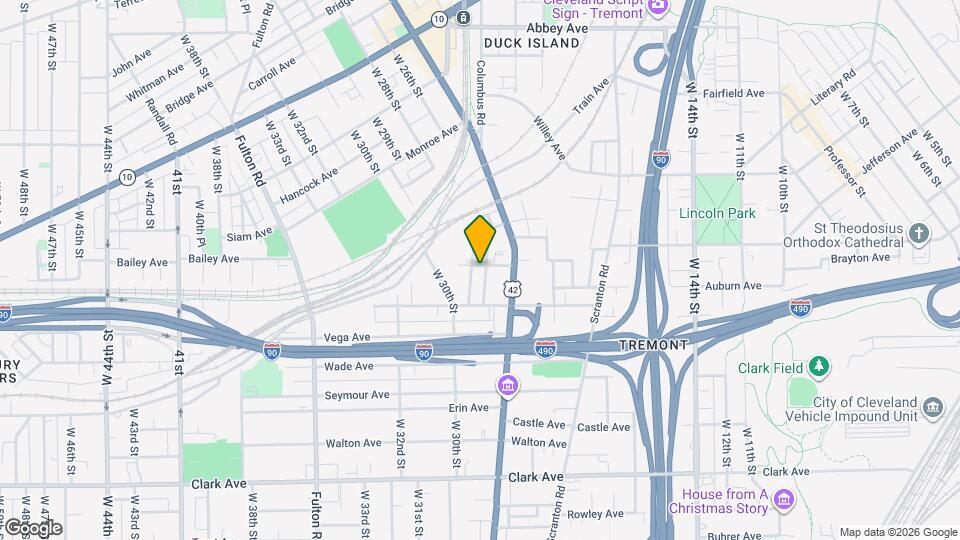 2604 W 27th St Mapa y Detalles de la Ubicación