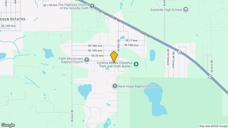 3410 SE 22nd Ave Map and Location Details