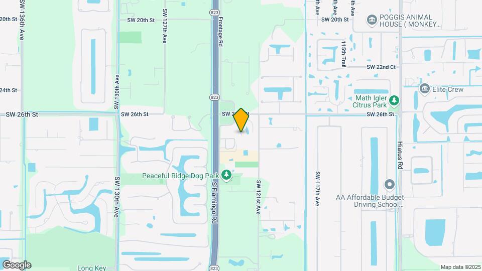 4372 SW 122nd Ter Map and Location Details