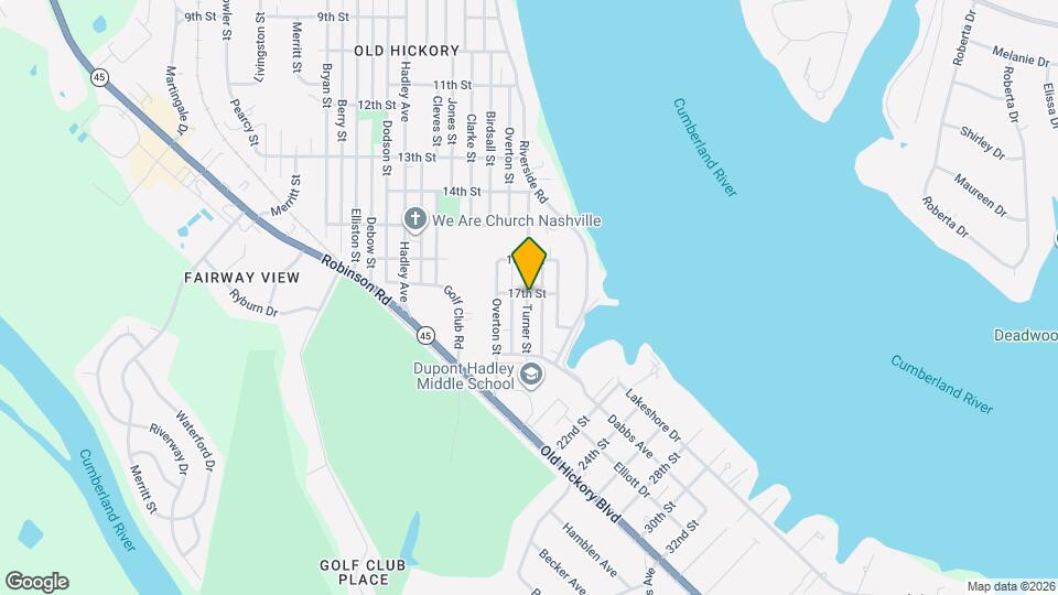 1701 Turner St Map and Location Details