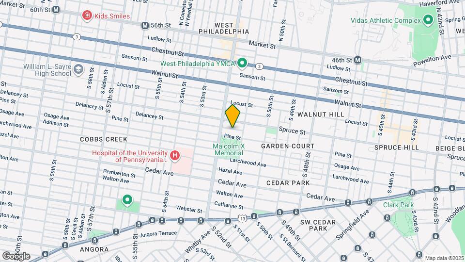 5118 Delancey St Map and Location Details