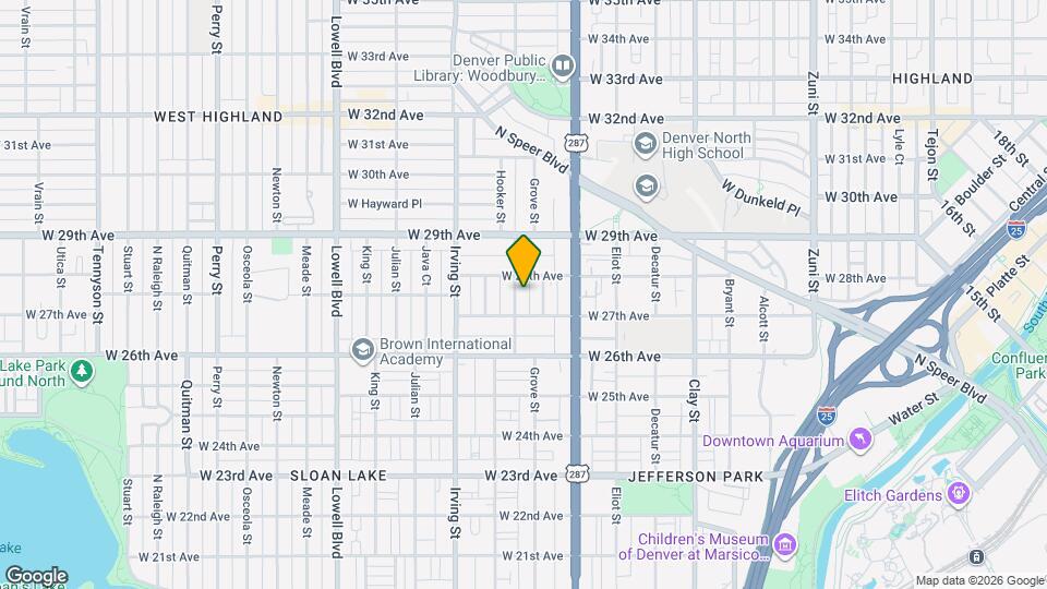 2740 Hazel Ct Map and Location Details