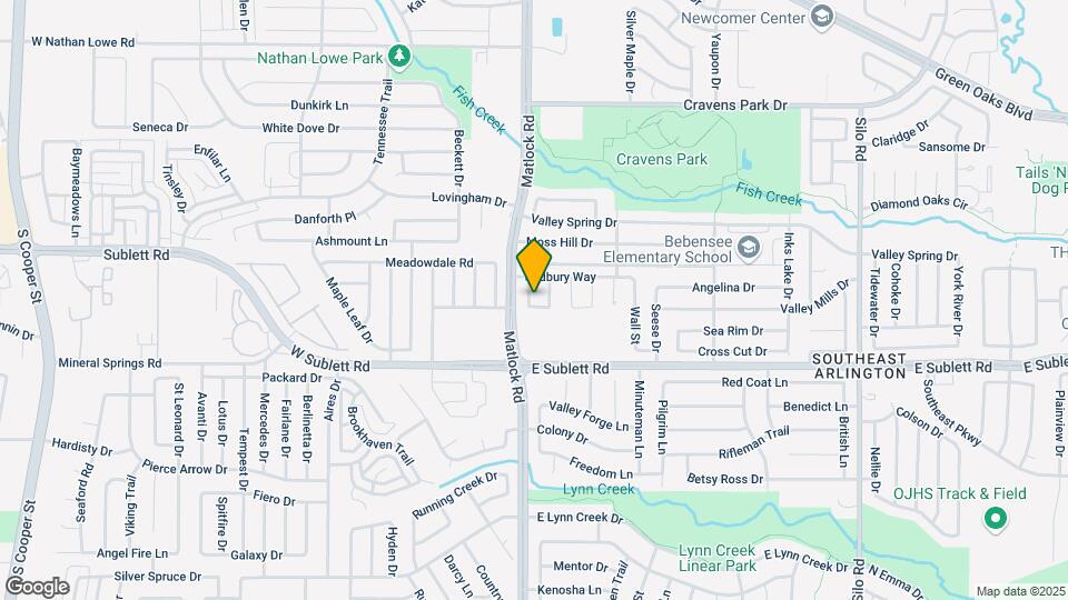 6009 Castanada Dr Map and Location Details